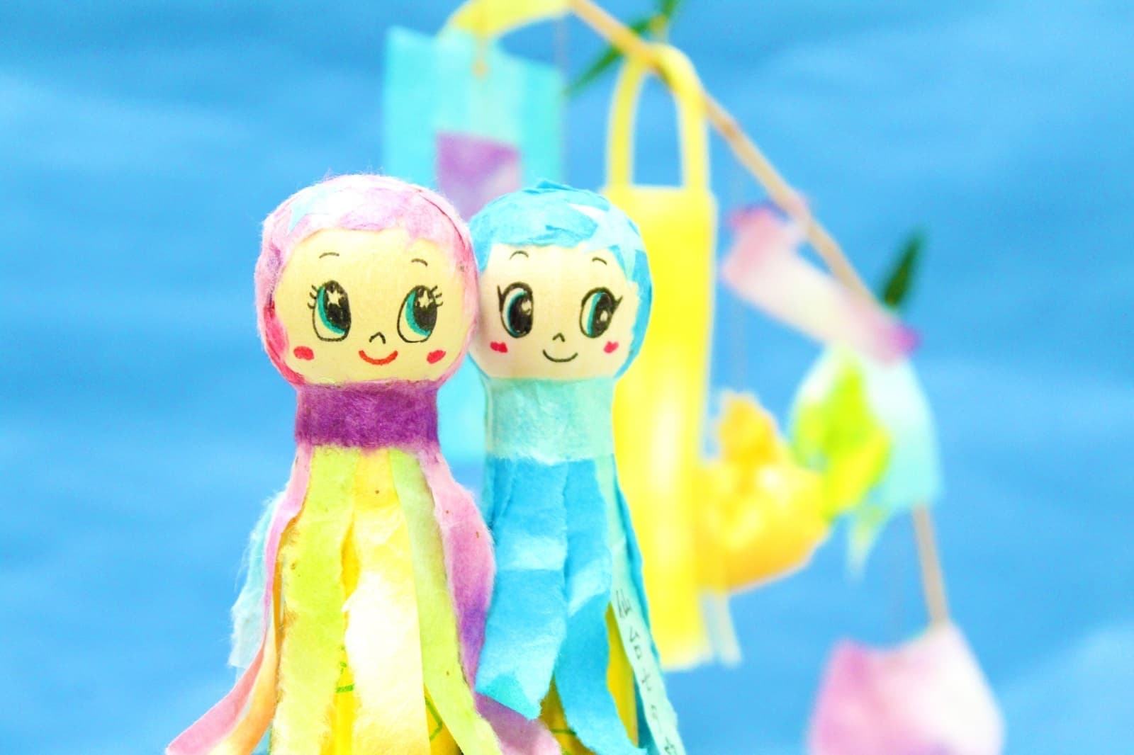 柳生和紙 ちぎり絵 体験